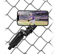 ALAFLY Supporto Magnetico per Recinzione Telefono, per Mevo Start, per GoPro/Insta360, Staffa a Griglia Incernierata per la Registrazione di Partite di Baseball/Calcio/Rugby/Softball Eventi