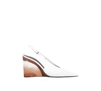 Alaïa - Sabot con zeppa invisibile - - Shoes - Donna - Bianco - 38 EU