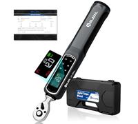 ALAIAL Chiave Dinamometrica Digitale, 1/4", 0.2-12 Nm Chiave Dinamometrica Elettronica, Precisione ±2%, Coppia a Doppia Direzione con Vibrazione, Cicalino e Notifica Flash LED per Bici, Moto e Auto