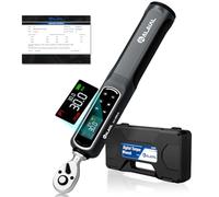 ALAIAL Chiave Dinamometrica Digitale, 1/4", 0.5-30 Nm Chiave Dinamometrica Elettronica, Precisione ±2%, Coppia a Doppia Direzione con Vibrazione, Cicalino e Notifica Flash LED per Bici, Moto e Auto