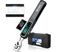 ALAIAL Chiave Dinamometrica Digitale, 3/8", 1-60 Nm Chiave Dinamometrica Elettronica, Precisione ±2%, Coppia a Doppia Direzione con Vibrazione, Cicalino e Notifica Flash LED per Bici, Moto e Auto