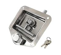 ALAIAS 1 PCS Accessori for Serrature for Porte for Yacht for Camper Serratura for Cassetta degli Attrezzi in Acciaio Inossidabile Serratura for Cassetta degli Attrezzi a T for Camper for Camper