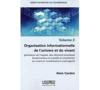 Alain Cardon Organisation informationelle de l'univers et du vivant (Tascabile)