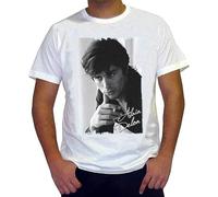Alain Delon 1 T-Shirt Homme Manches Courtes Coton Blanc Cadeau Cotton Homme PlSize Tee Shirt XL