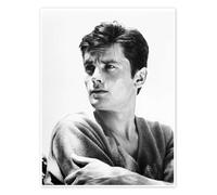 Alain Delon I Poster 30 x 40 cm Nero Quadri Decorazione per pareti