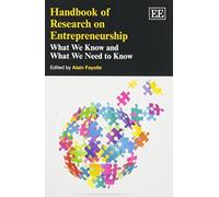 Alain Fayolle Handbook of Research On Entrepreneurship (Tascabile)