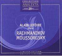 ALAIN LEFEVRE Analekta- Pictures at an Exhibition (CD)