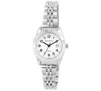 Alain Miller Orologio classico da donna Bianco Argento Analogico Acciaio inossidabile Quarzo, bianco, Bracciale