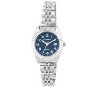 Alain Miller Orologio classico da donna blu argento analogico al quarzo, Blu, Bracciale