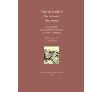 Alain Niderst Traite de la Liberte (Attribue a Fontenelle) des Mirac (Tascabile)