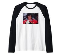 Alain Prost Pilota automobilistico GP Britannico Silverstone 1989 Maglia con Maniche Raglan