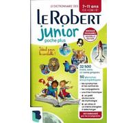 Alain Rey Le Robert Junior Poche Plus (Tascabile) Le Robert scolaire