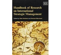 Alain Verbeke Handbook of Research on International Strategic Manage (Tascabile)