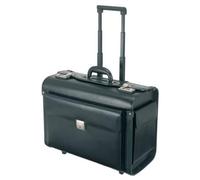 Alassio Valigetta pilota 2 ruote pelle 48 cm Scomparto Laptop schwarz (92705)