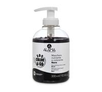 Alama Professional S.O.S Color&Go Maschera Colorata Nera, Nutriente, Ravvivante, Riflessante e Tonalizzante per Capelli Naturali, Colorati e Con Mèches, 300 ml