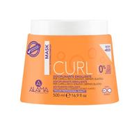 Alama Curl - Maschera disciplinante per l'idratazione dei capelli ricci e crespi, 500 ml