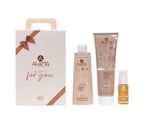 Alama Hydra Kit Capelli Secchi Shampoo 300ml Balsamo 300ml e Elisir Olio 35ml