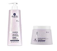 ALAMA KIT CAPELLI ANTI-GIALLO SHAMPOO 500ML + MASCHERA 500ML | NO YELLOW PER CAPELLI BIONDI GRIGI E DECOLORATI