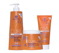 ALAMA Kit Curl Definizione Ricci Sh 500ml + Mask 500ml + Fluido Ricci 200ml