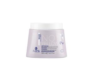 Alama No Yellow - Maschera Anti Giallo Per Capelli Biondi Grigi Decolorati,500ml