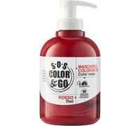 Alama SOS Color E Go Maschera Colorante Rosso Capelli 0% Ammoniaca Made In Italy