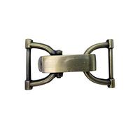 Alamaro Gancio Metallo Lucido Lungo 7 Cm