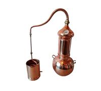 Alambico Distillatore in rame con colonna indipendente. Speciale per distillare piante (3 litri) Alkimista