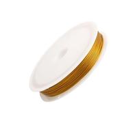 Alambre Para Cuentas,Alambre De Acero Para Realización De Collares - Suministros Para Manualidades: Cordón Fino Mujeres Y Hombres, Proyectos Para Principiantes, Pulseras, Collares,