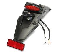 Alamor 12V LED paraurti posteriore fanalino coda di luce universale per MX Motocross sport pit dirt bike