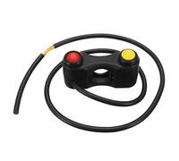Alamor 22Mm 7/8Inch A 2 Pulsanti Array Manubrio Montaggio Interruttori Per Moto Da Gara