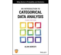 Alan Agresti An Introduction to Categorical Data Analysis (Copertina rigida)