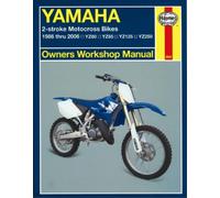 Haynes Yamaha 2-Stroke Motocross Bikes: 1986 Thru 2006 Yz80, Yz85, Yz125, Yz250