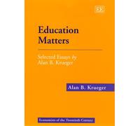 Alan B. Krueger Education Matters (Copertina rigida)