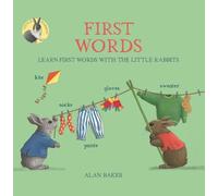 Alan Baker Little Rabbits' First Words (Copertina rigida)