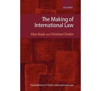 Alan Boyle Christine Chinkin The Making of International Law (Tascabile)