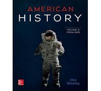 Alan Brinkley American History: Connecting with the Past Volume 2 (Tascabile)