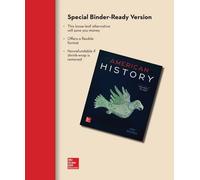 Alan Brinkley Looseleaf for American History: Connecting (Rilegatura flessibile)