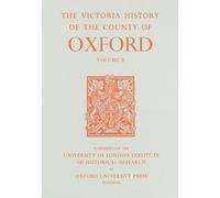 Alan Crossley A History of the County of Oxford (Copertina rigida)