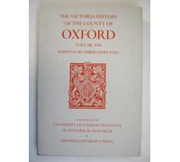Alan Crossley A History of the County of Oxford (Copertina rigida)