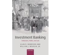 Alan D. Morrison William J. Wilhelm, Jr. Investment Banking (Tascabile)