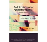 Alan Davies An Introduction to Applied Linguistics (Tascabile)