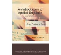 Alan Davies An Introduction to Applied Linguistics (Tascabile)