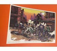 Alan Ford poster Deflagrazione nella palestra d'ardimento Magnus falso d'autore