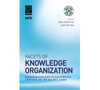 Alan Gilchrist Facets of Knowledge Organization (Copertina rigida)