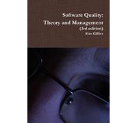 Alan Gillies MA PhD F Software Quality: Theory and Management (3rd (Tascabile)