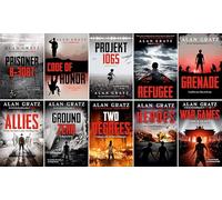 Alan Gratz 10-Book Collection Set Includes War Games, Refugee, Allies, Ground Zero, Prisoner B-3087 and more