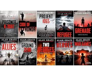 Alan Gratz 10-Book Collection Set Includes War Games, Refugee, Allies, Ground Zero, Prisoner B-3087 and more