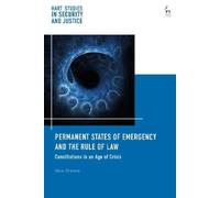 Alan Greene Permanent States of Emergency and the Rule of Law (Copertina rigida)