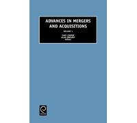 Alan Gregory Advances in Mergers and Acquisitions (Copertina rigida)
