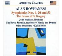 Alan Hovhaness Symphonies Nos. 4, 20 and 53 (Brion, Wallace) (CD) Album
